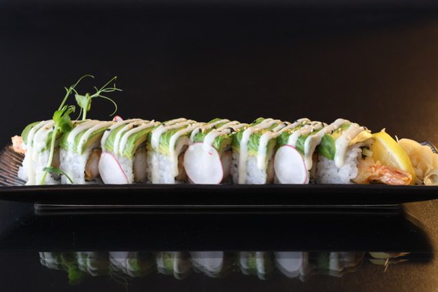 Gericht und Ambiente im NOAN, modernes asiatisches Restaurant in Wien-Leopoldstadt
